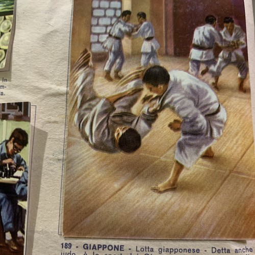 Figurina 189 genti e - e, paesi