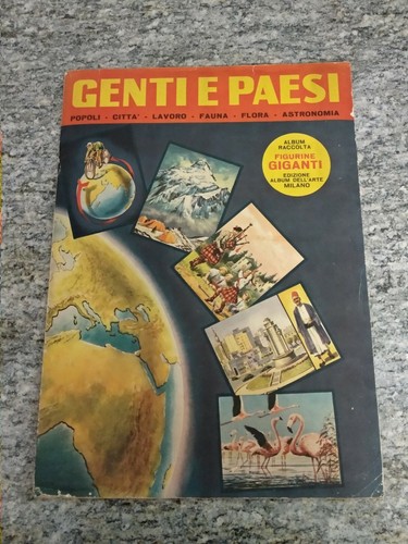 Album figurine genti paesi - album, e