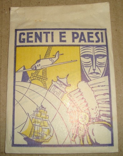 Genti paesi bustina figurine - genti, e