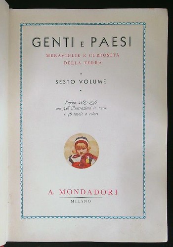 Genti paesi vol aa vv - paesi, aa.vv