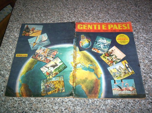 Album figurine genti - e, paesi